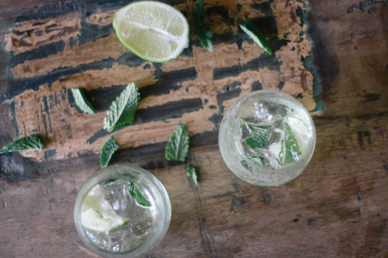 High West Silver Mojito Recipe • theVintageMixer.com