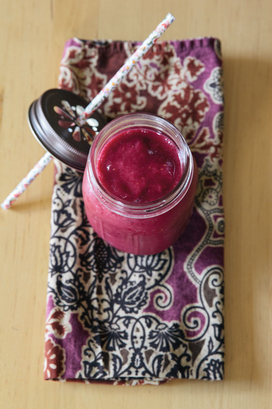 Beet Raspberry Banana Smoothie Recipe 