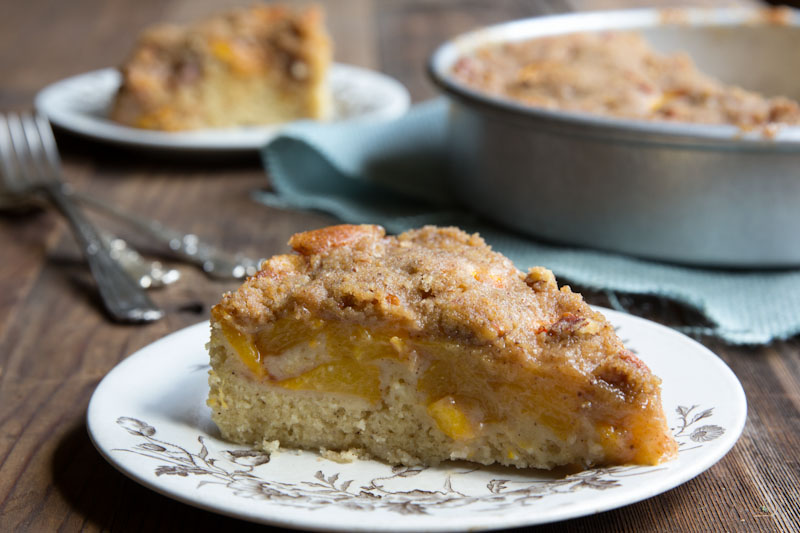 Peach Buckle Coffeecake Recipe