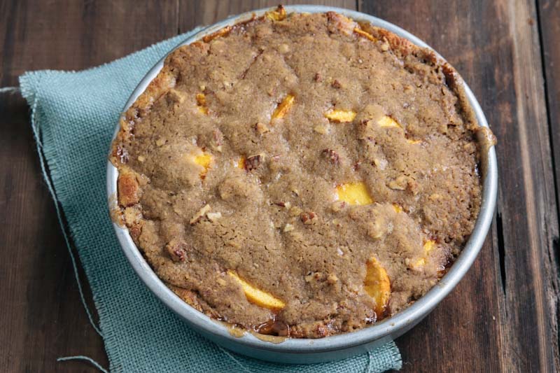 Peach Buckle Coffeecake Recipe