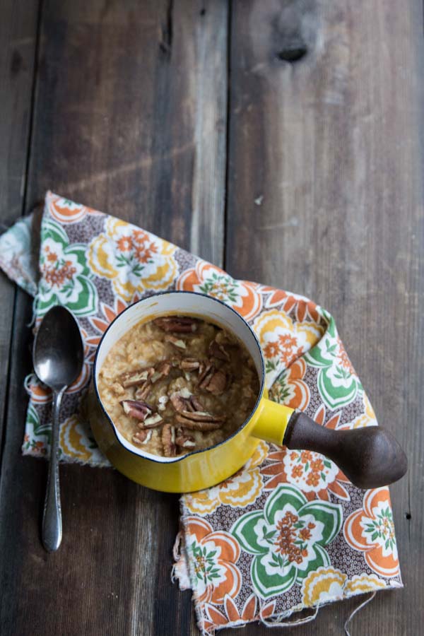 Sugar-free Pumpkin Oatmeal Recipe 