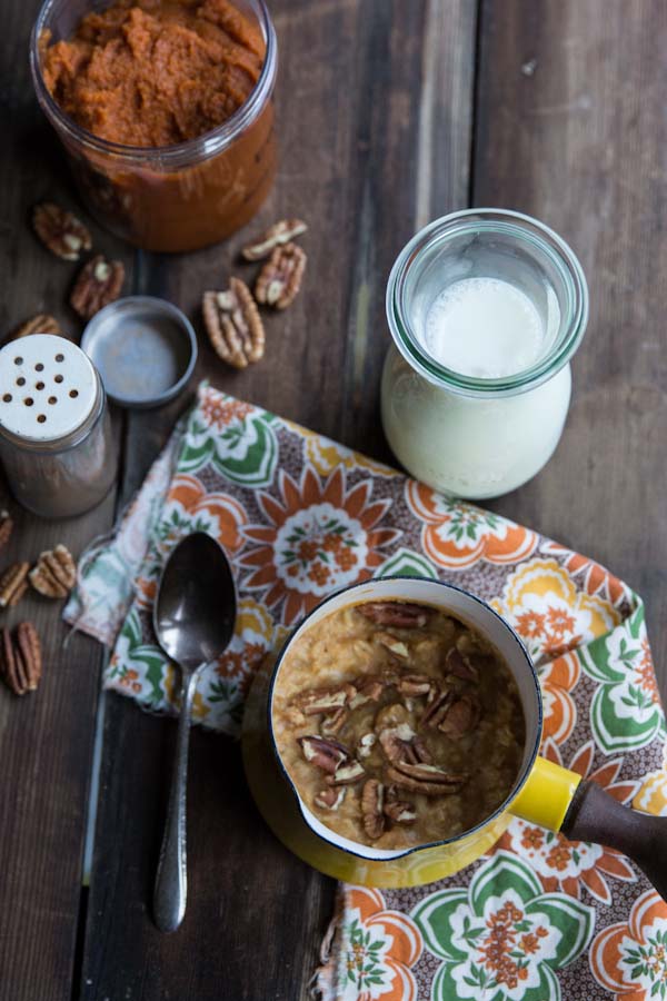 Sugar-free Pumpkin Oatmeal Recipe 