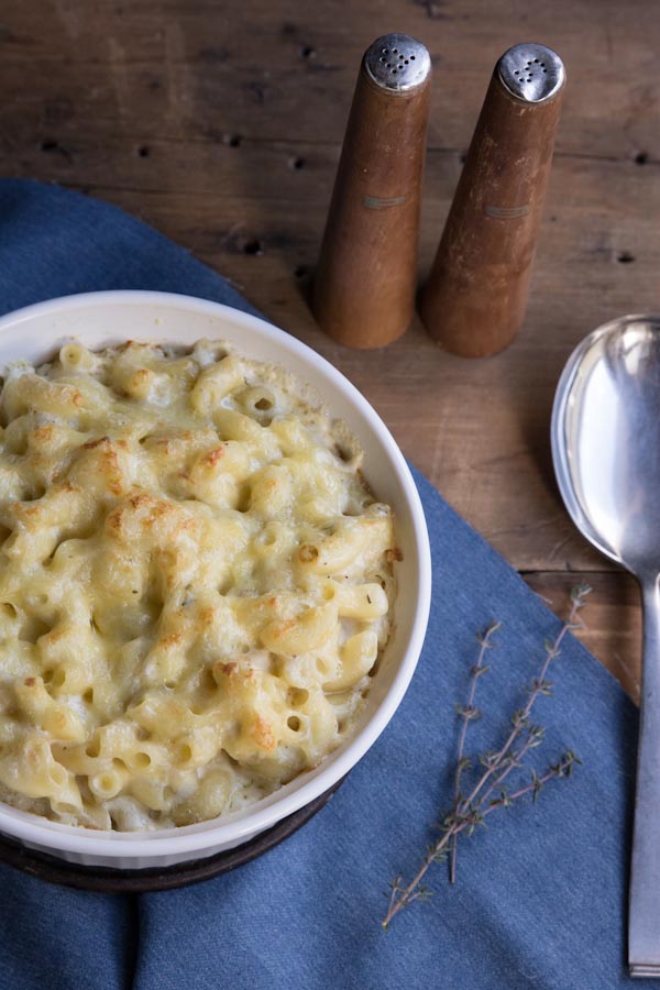 Baked White Cheddar Mac and Cheese Recipe 