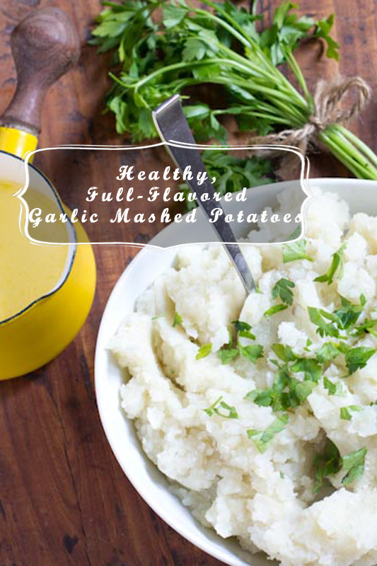 healthy garlic mashed potatoes recipe