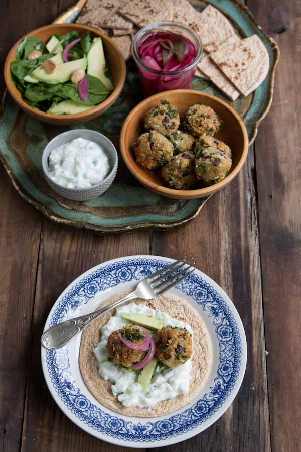 Kale and Black Bean Falafel Recipe 