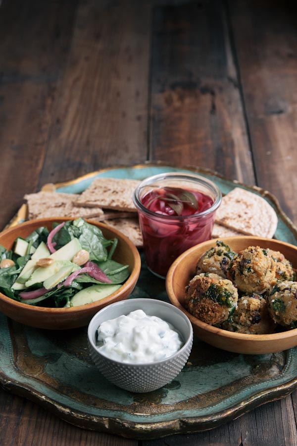 Kale and Black Bean Falafel Recipe