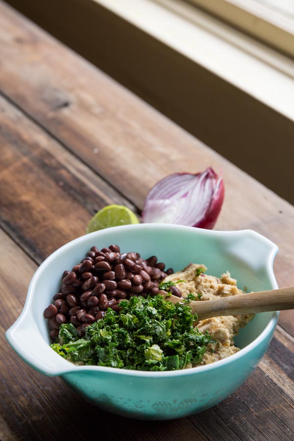 Kale and Black Bean Falafel Recipe 