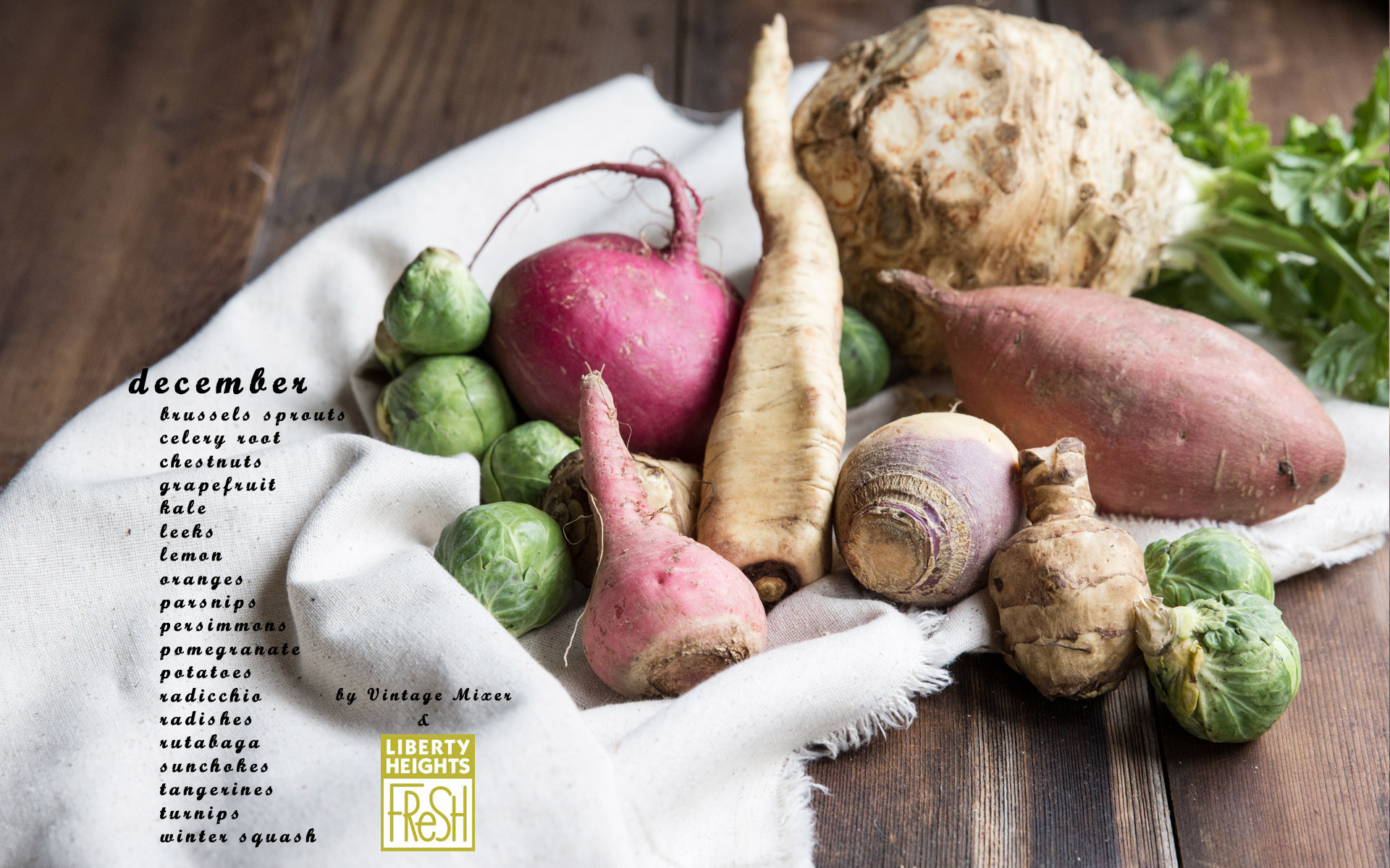 December Seasonal Produce Guide