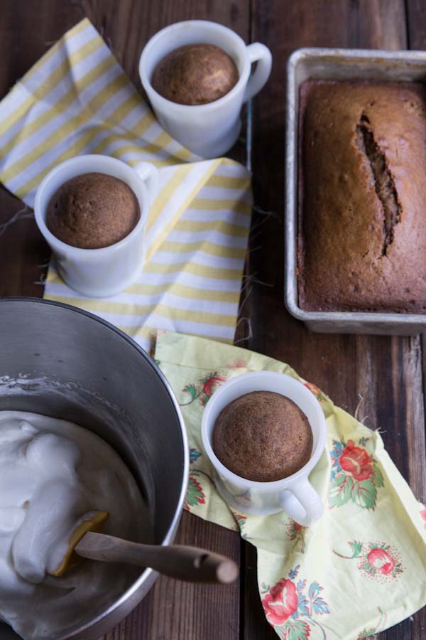 Gingerbread Latte Mug Cakes