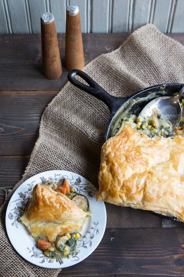 Chicken and Vegetable Pot Pie Recipe