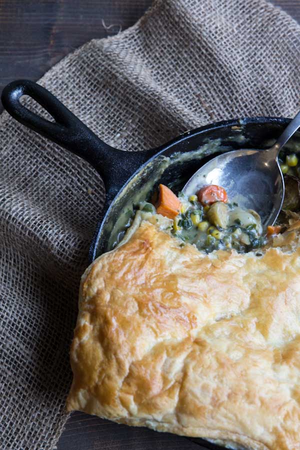 Chicken and Vegetable Pot Pie Recipe