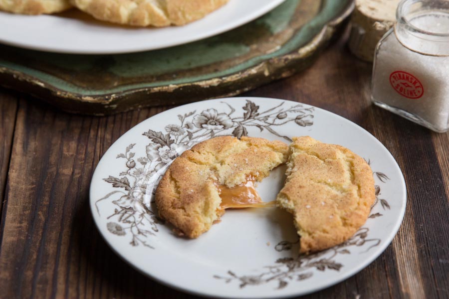 Salted Caramel Snickerdoodle Cookie Recipe