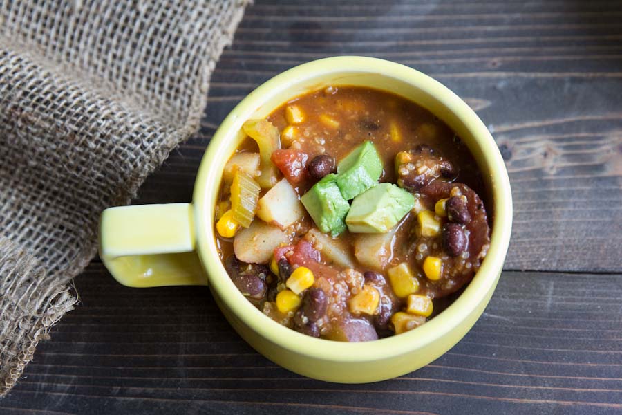 Quinoa and Vegetable Chili Recipe