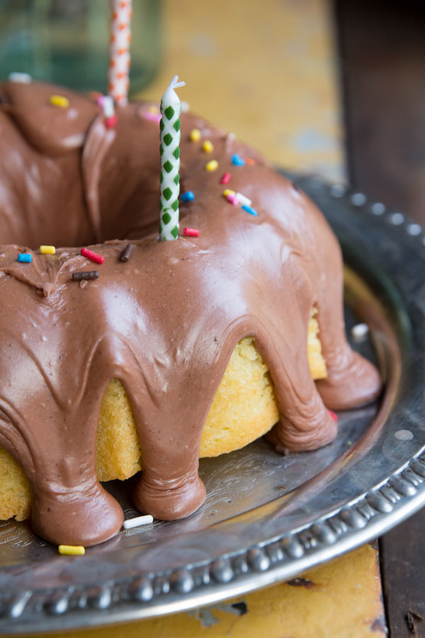 Peanut Butter Filled Chocolate Bundt Cake | epicuricloud (Tina Verrelli)