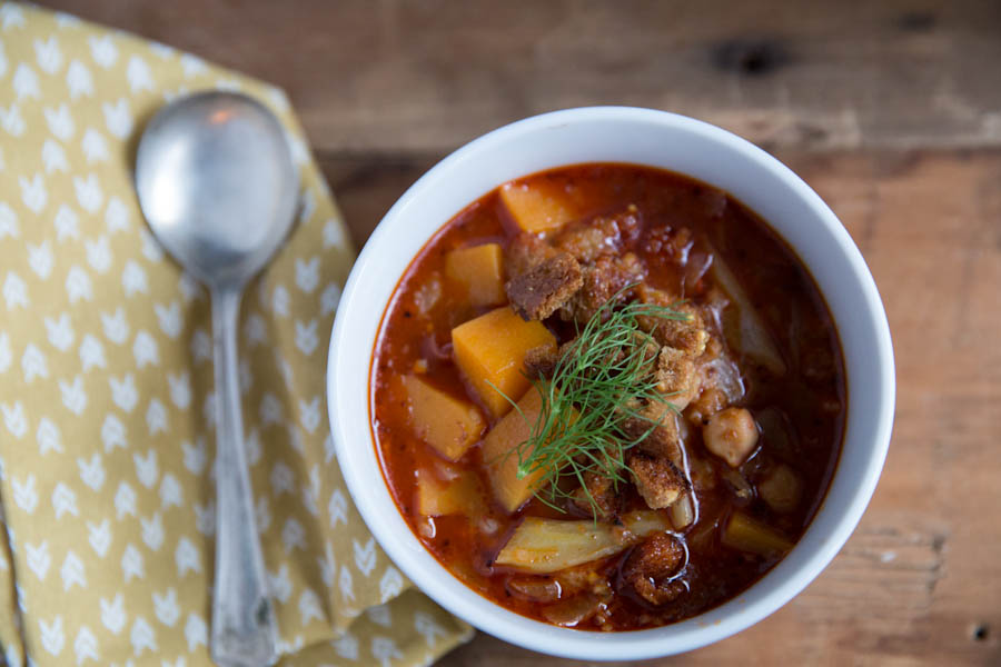 Chickpea Butternut Squash Stew Recipe