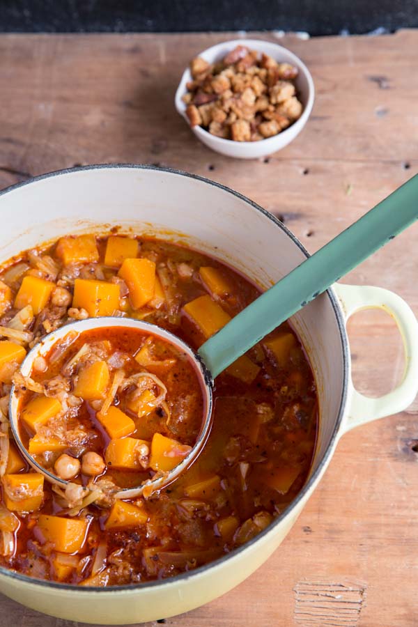 Chickpea Butternut Squash Stew