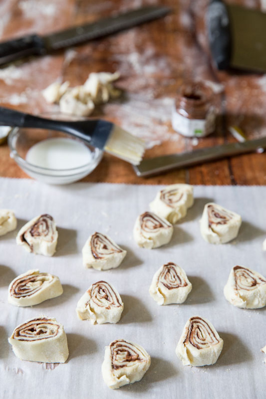 Nocciolata Pinwheels Recipe • theVintageMixer.com