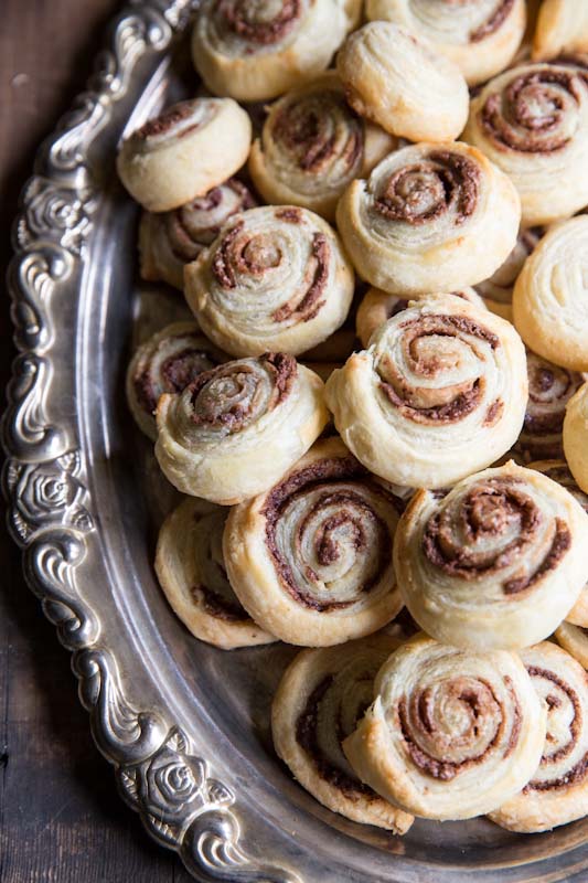 Nocciolata Pinwheels Recipe • theVintageMixer.com