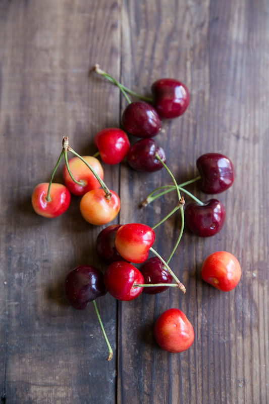 Fresh Cherries • theVintageMixer.com