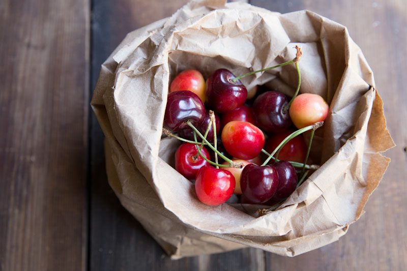 Cherry Salsa Recipe • theVintageMixer.com