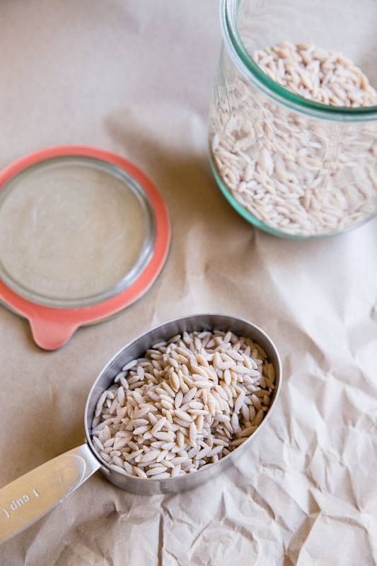 Fava Bean and Asparagus Orzo Salad Recipe • theVintageMixer.com