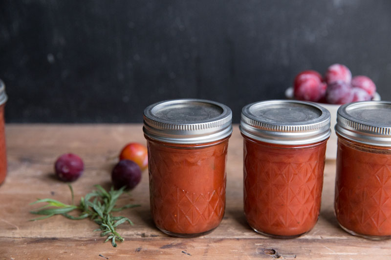 Plum Tarragon Jam Recipe