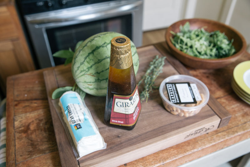 Watermelon Wedge Salad Recipe • theVintageMixer.com