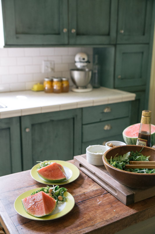 Watermelon Wedge Salad Recipe • theVintageMixer.com