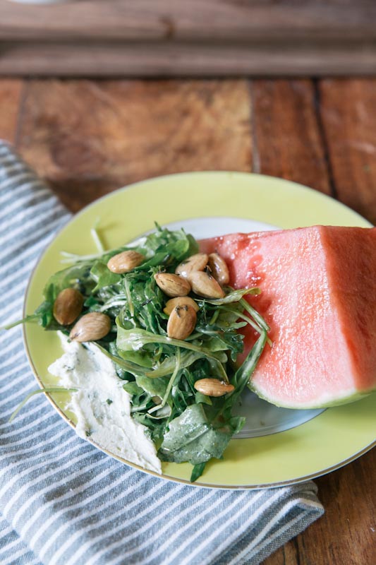 Watermelon Wedge Salad Recipe • theVintageMixer.com