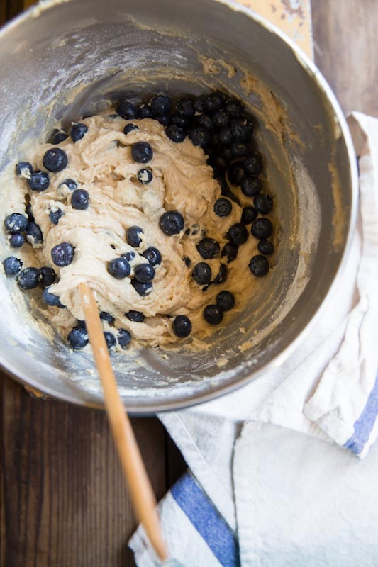 Blueberry Bread Recipe • theVintageMixer.com