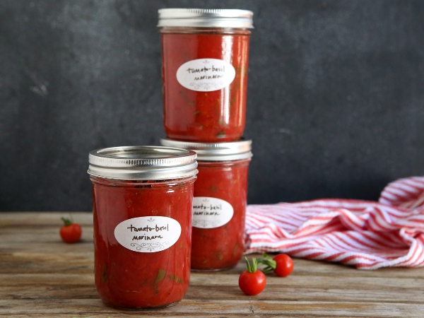 Tomato Basil Marinara Recipe