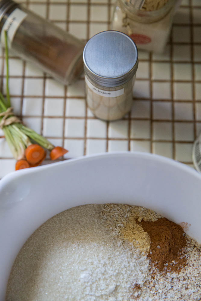 Carrot and Date Bran Muffins • theVintageMixer.com