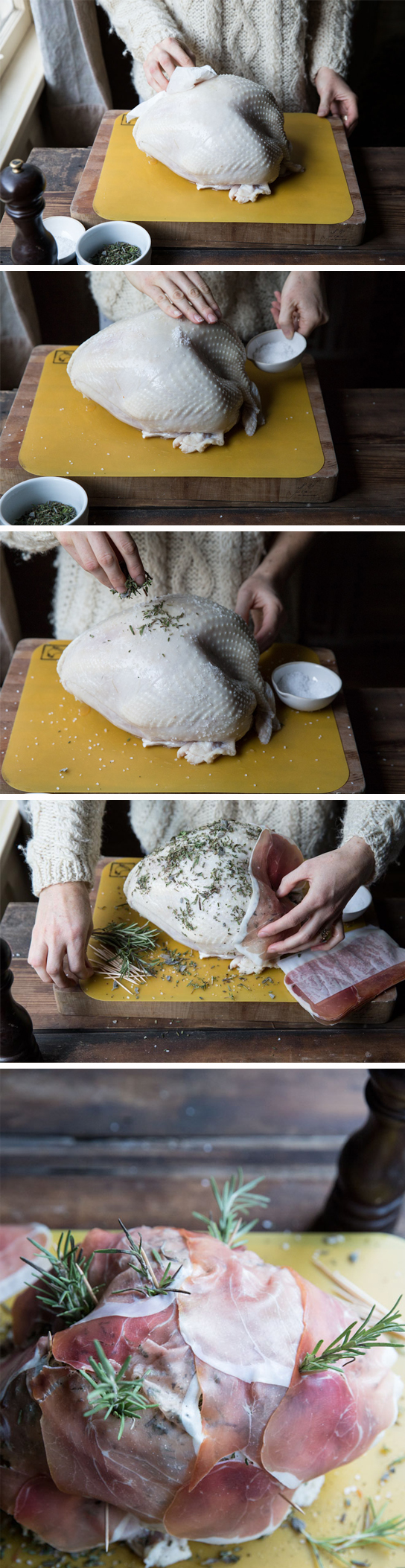 How to Prep and Roast a Turkey • theVintageMixer.com