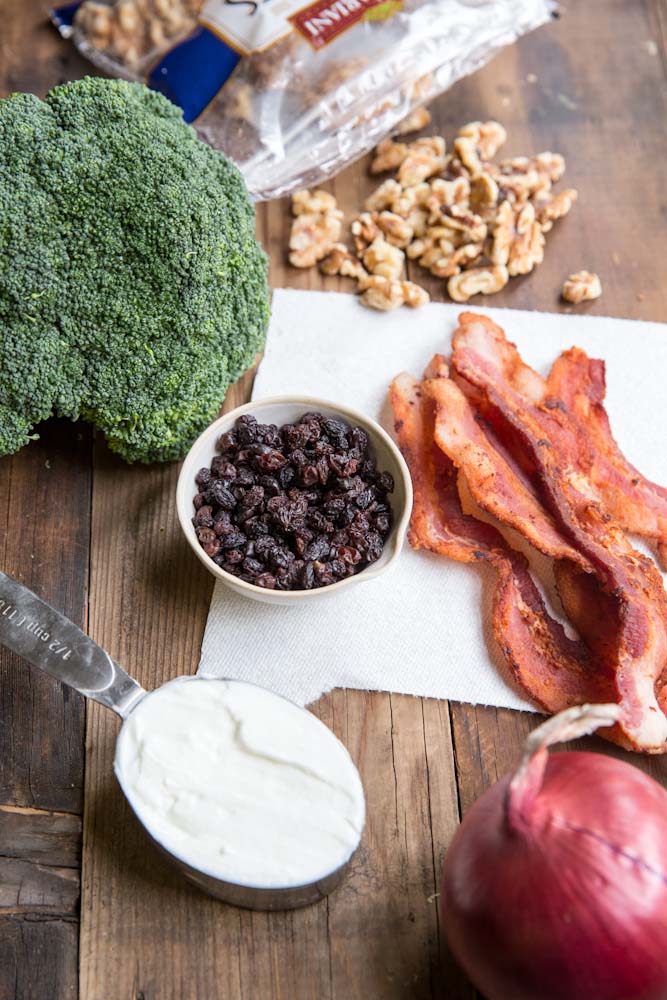 Broccoli Salad Ingredients