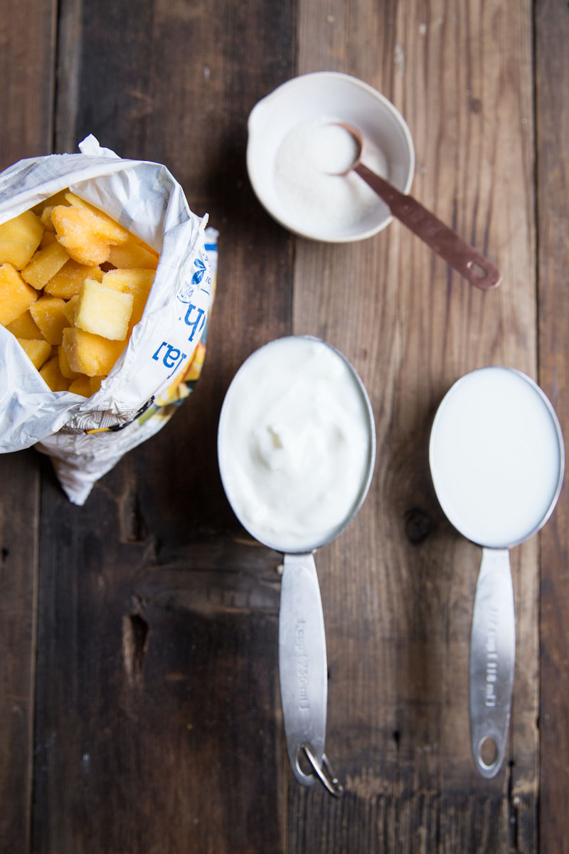 Mango Lassi Recipe • theVintageMixer.com #mango #smoothie