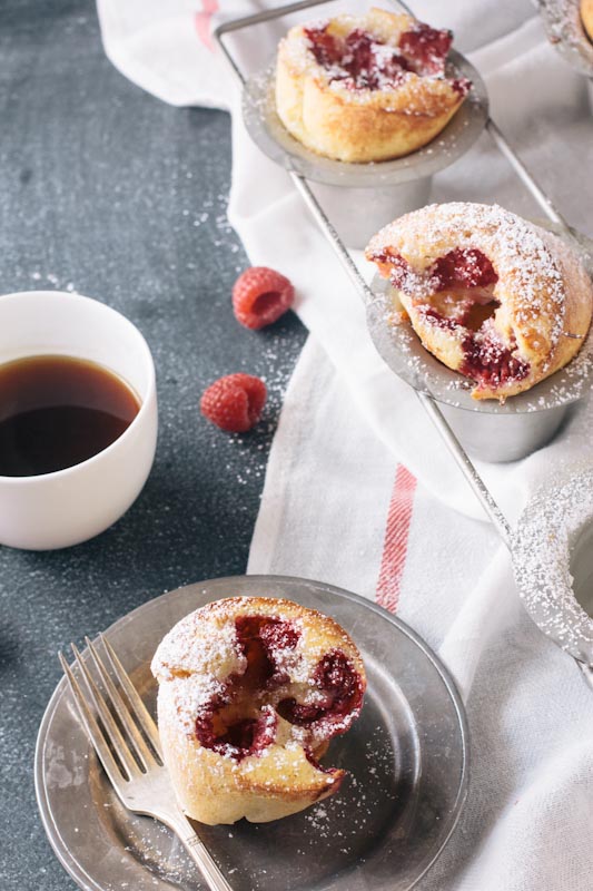 Raspberry Popover Recipe