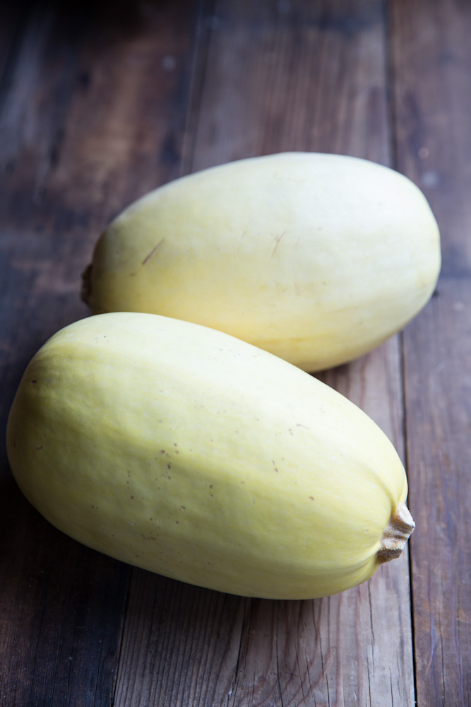 Twice Baked Spaghetti Squash Recipe • theVintageMixer.com #healthydinner