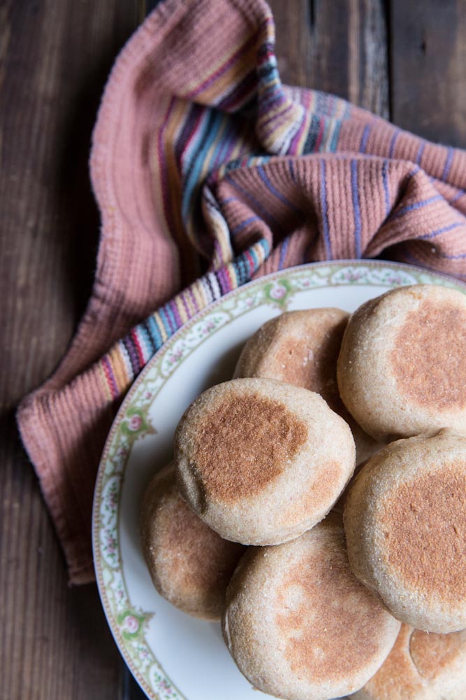 whole wheat english muffin recipe