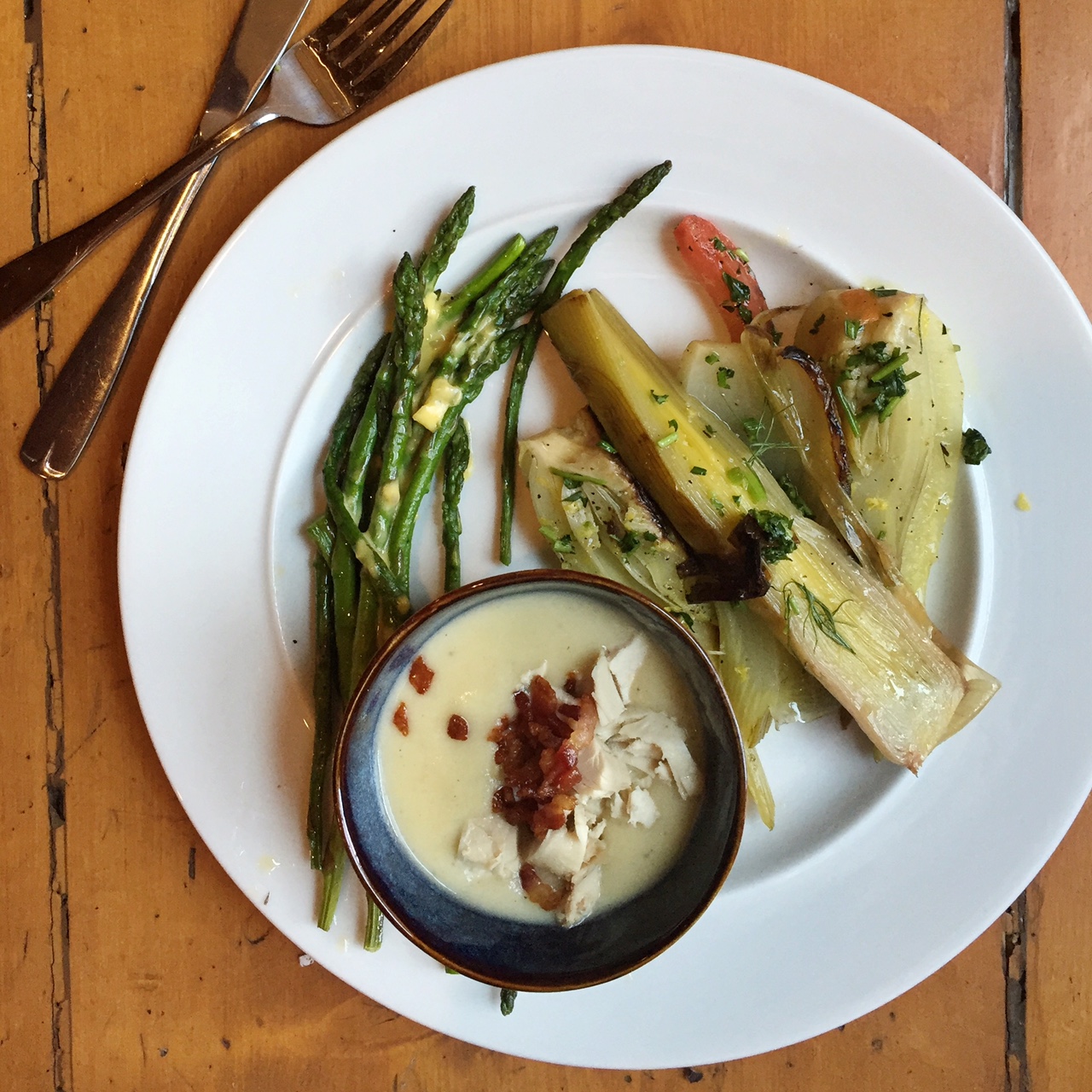 culinary school lunch • theVintageMixer.com #culinaryschool