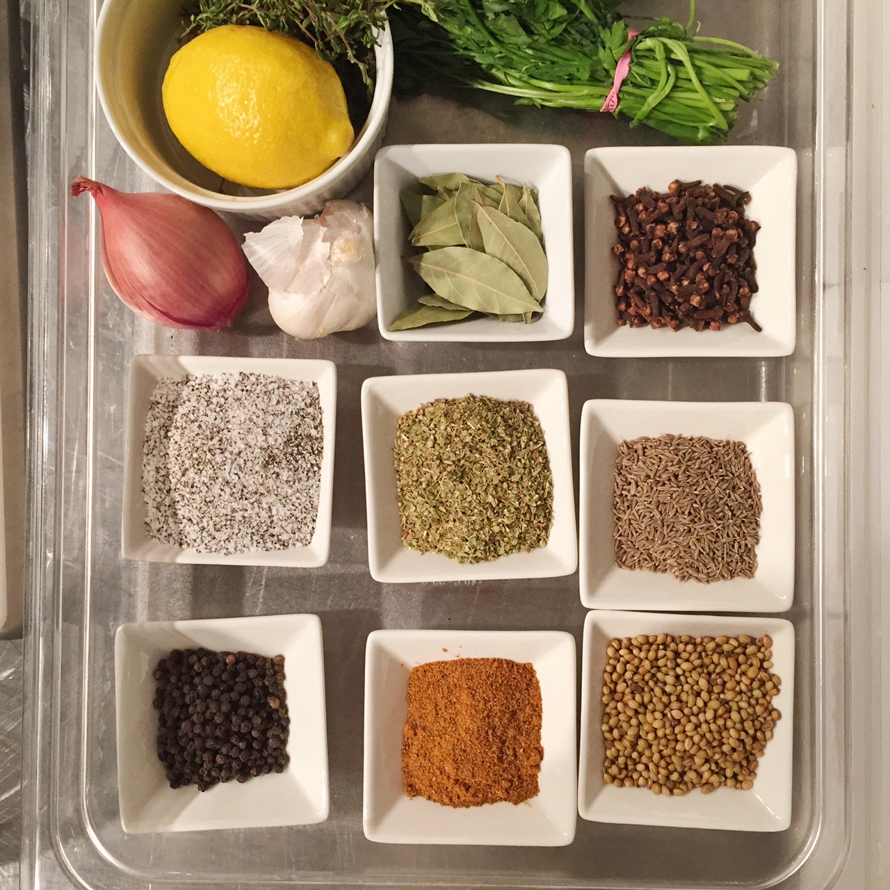 Culinary School Mise en Place • theVintageMixer.com #culinaryschool