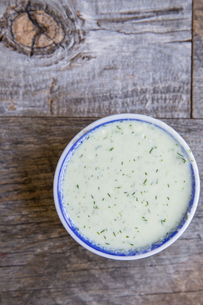 Greek Pasta Salad Dressing • theVintageMixer.com #pastasalad