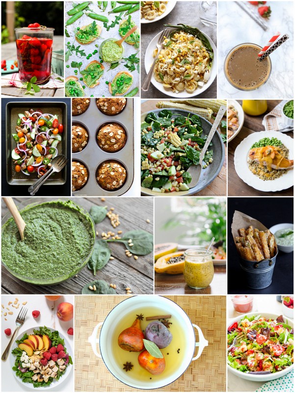 15 Seasonal Recipes to make this July • theVintageMixer.com #eatseasonal