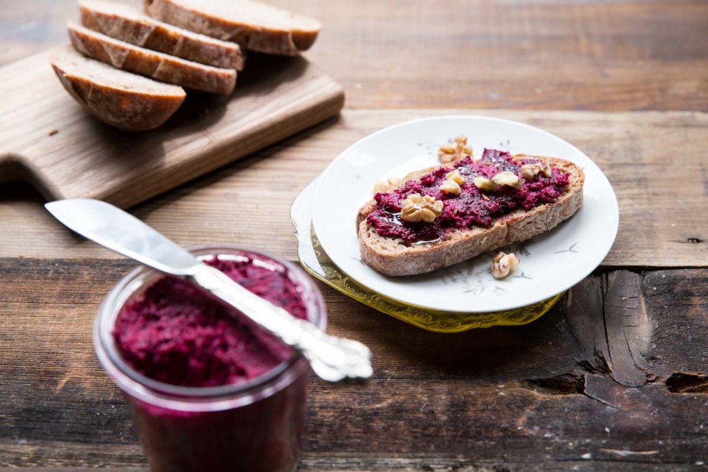 Roasted Beet and Walnut Dip