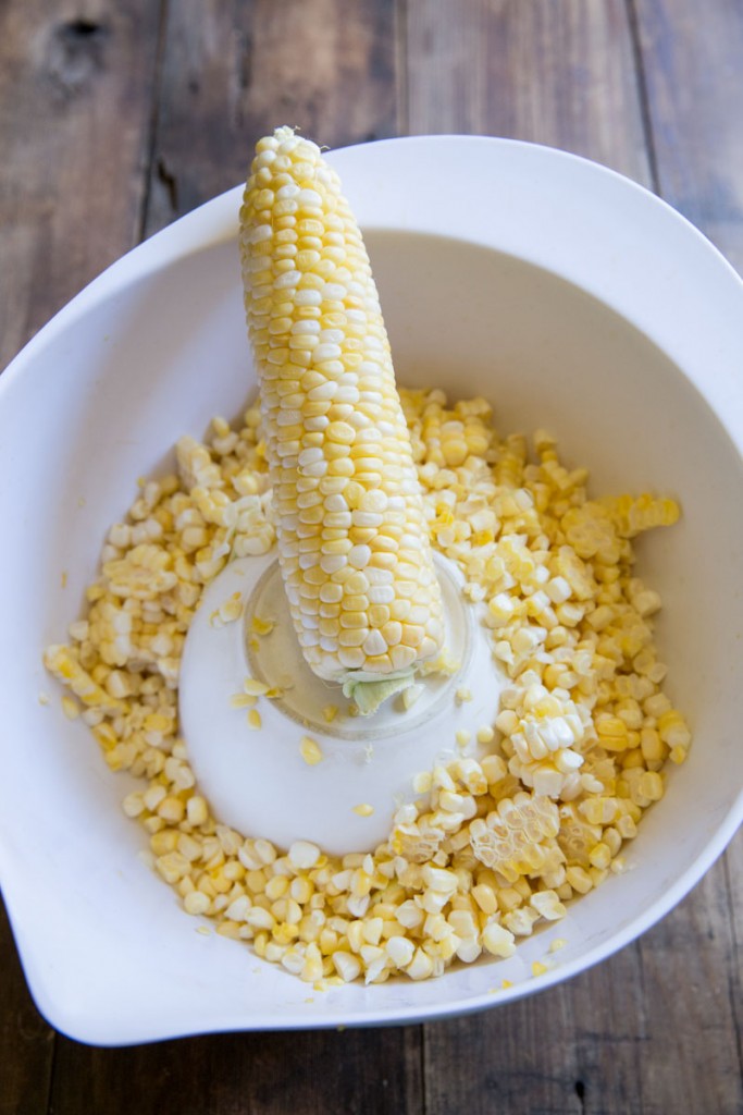 coconut creamed corn recipe • theVintageMixer.com #cornrecipe #glutenfree #dairyfree #summerrecipe