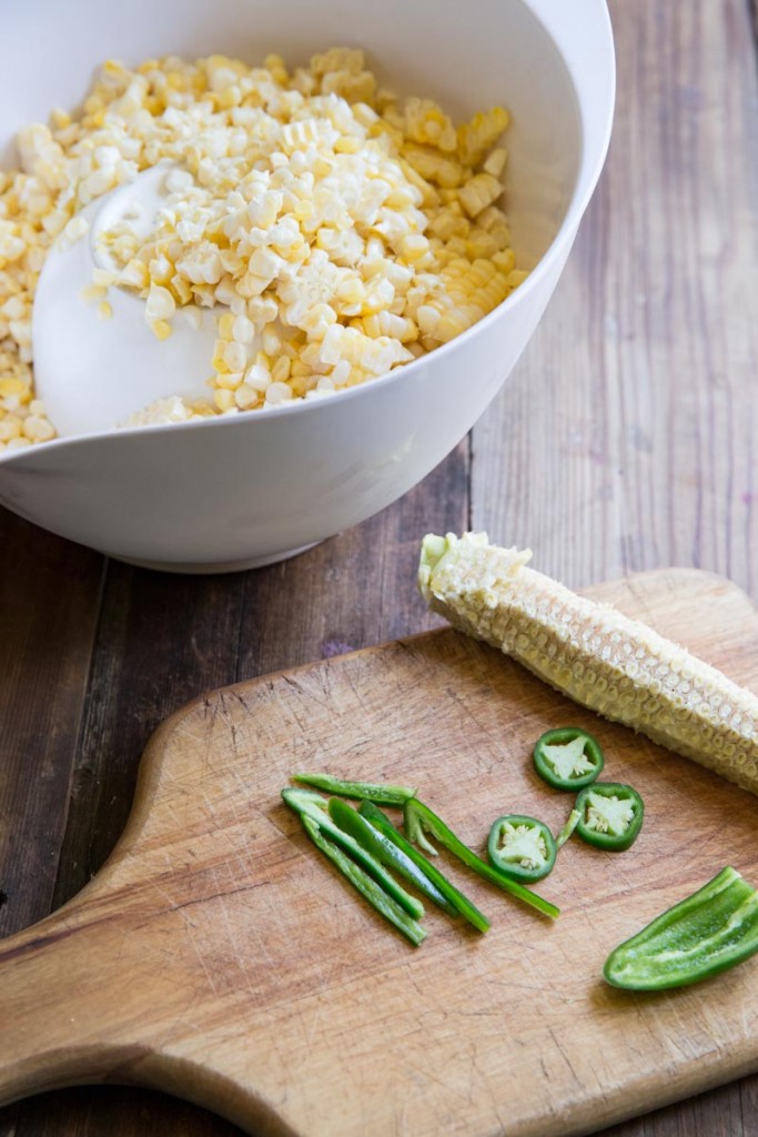 coconut creamed corn recipe • theVintageMixer.com #cornrecipe #glutenfree #dairyfree #summerrecipe