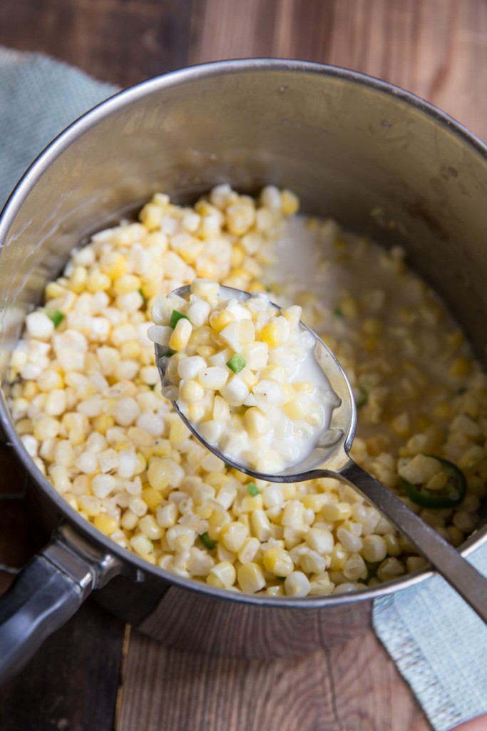 Coconut Creamed Corn | Vintage Mixer