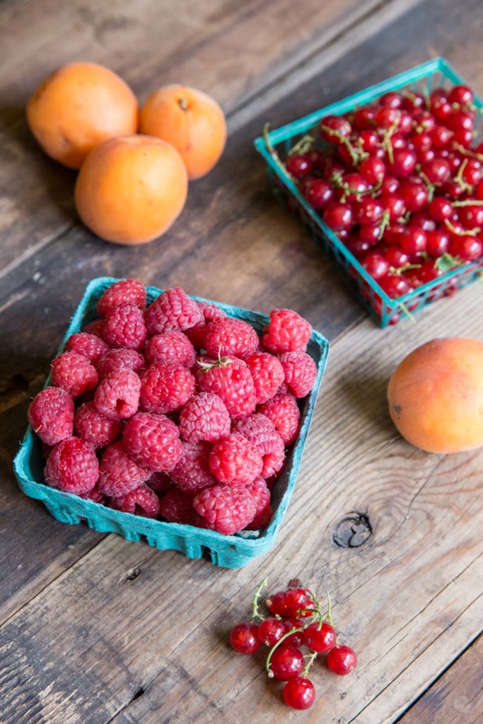 raspberry apricot galette recipe • theVintageMixer.com #galette #fruitrecipe #dessert