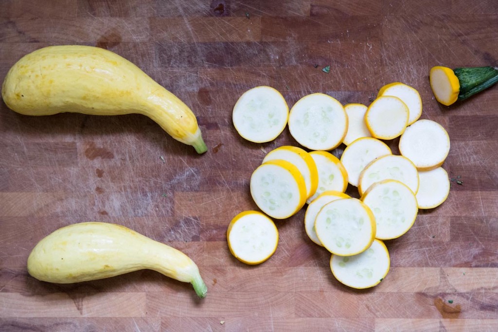 Summer Squash Custard Recipe • theVintageMixer.com #squash #recipe