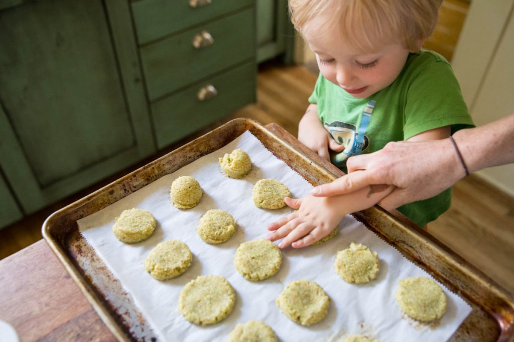 kid friendly veggie nugget recipe • theVintageMixer.com #kidrecipes #schoollunch