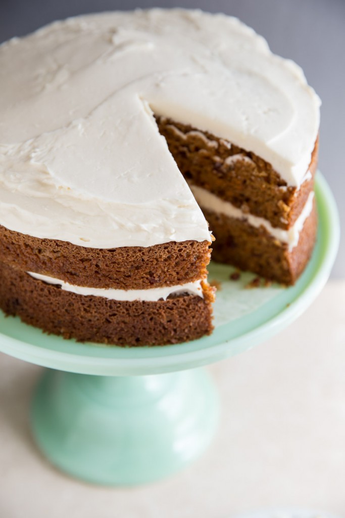 classic carrot cake recipe • theVintageMixer.com #eatseasonal